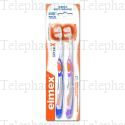 ELMEX Inter X Duo pack lot de 2 brosses &agrave; dent souples