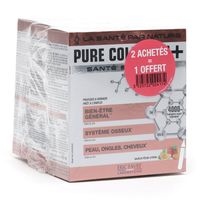 ERIC FAVRE Pure collagen + Saveur p&ecirc;che citron -Lot de 3 x150ml