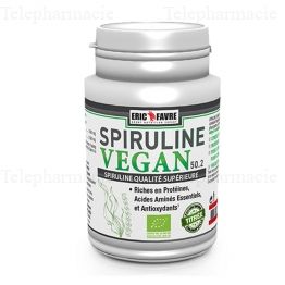 ERIC FAVRE Spiruline Vegan 50.2 boite de 100 comprim&eacute;s
