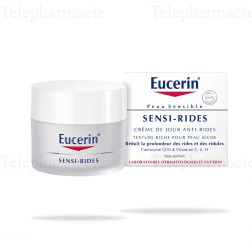 EUCERIN Sensi-rides - Cr&egrave;me de jour anti rides pot 50ml