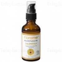FLORAME Mac&eacute;r&acirc;t huileux bio de calendula flacon pompe 50ml