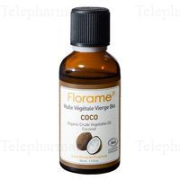 FLORAME Huile v&eacute;g&eacute;tale vierge bio de coco flacon 50ml