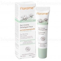 FLORAME Hydratation gel-cr&egrave;me d&eacute;fatiguant yeux tube 15ml