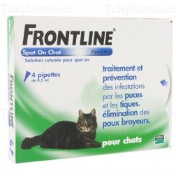 FRONTLINE Spot-on chat 4 pipettes