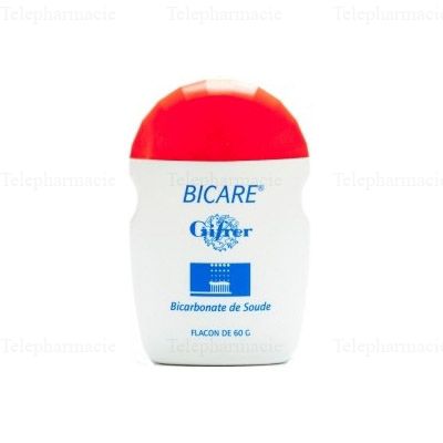 GIFRER Bicare sodium dentifrice poudre 60g