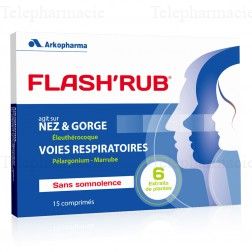 ARKOPHARMA Flash'Rub 15 comprim&eacute;s