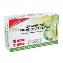 GRANIONS Probio'vit flore boite de 30 g&eacute;lules
