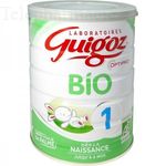 1 lait en poudre 0-6 mois bio 800g