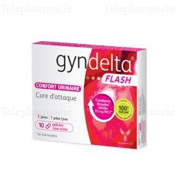 GYNDELTA protecteur urinaire 10 g&eacute;lules