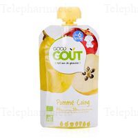 Go&ucirc;t Gourde de Fruit Pomme Coing d&egrave;s 6m 120g