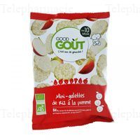 Go&ucirc;t Mini-Galette de Riz &agrave; la Pomme d&egrave;s 10m 40g