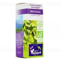 DOCTEUR VALNET Huile essentielle de patchouli bio flacon 10ml