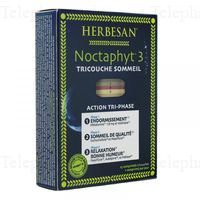 HERBESAN Noctaphyt 3 Tricouche sommeil 15 comprim&eacute;s