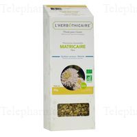 L'HERB&Ocirc;THICAIRE Fleur Camomille Matricaire Bio Plante pour tisane 50g