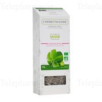 L'HERB&Ocirc;THICAIRE Feuille Sauge Officinale Bio Plante pour tisane 40g