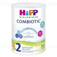 HIPP PT DEJ LAIT 2 COMBIOTIC
