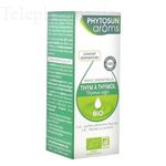 PHYTOSUNAROMS Huile essentielle de Thym &agrave; Thymol Bio flacon 10 ml