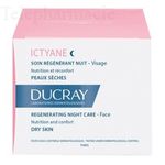 DUCRAY Ictyane Soin r&eacute;g&eacute;n&eacute;rant nuit pot 50 ml