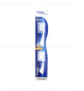 INAVA Hybrid brossettes sensibilit&eacute; recharges x2
