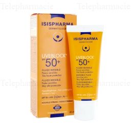 ISIPHARMA Uveblock SPF50+ Fluide invisible 40ml