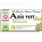 DAYANG Infusion bio anis vert 20 sachets