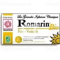 DAYANG Infusion bio romarin 20 sachets