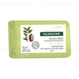 KLORANE Savon Cr&egrave;me (Pain) Eau de Yuzu 100g