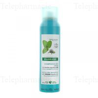KLORANE Menthe aquatique bio - Shampooing sec anti-pollution flacon 150ml