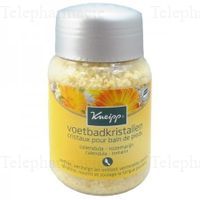 KNEIPP Cristaux pour le bain de pieds Calendula Orange 500g
