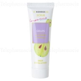 KORRES Beauty Shots - Gommage visage Raisin tube 18ml
