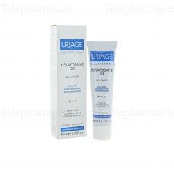 URIAGE Keratosane 30 gel cr&egrave;me callosit&eacute;s et &eacute;paississement cutan&eacute;s localis&eacute;s Tube 40ml