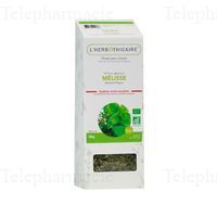 L'HERB&Ocirc;THICAIRE Feuilles de M&eacute;lisse Bio Plante pour tisane 30g