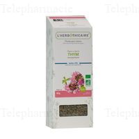 L'HERB&Ocirc;THICAIRE Feuille Thym Bio Plante pour tisane 60g