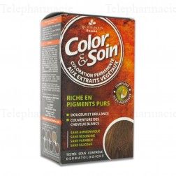 LES 3 CH&Ecirc;NES Color & soin n&deg;7M blond acajou