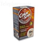 LES 3 CH&Ecirc;NES Color & soin n&deg;9N blond miel