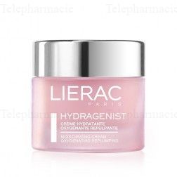 Hydragenist cr&egrave;me hydratante oxyg&eacute;nante repulpante peau s&egrave;ches &agrave; tr&egrave;s s&egrave;ches pot 50ml