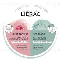 LIERAC MASQUE DUO HYDRAGENIS