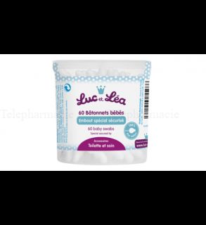 B&acirc;tonnets b&eacute;b&eacute; embout sp&eacute;cial s&eacute;curis&eacute; x 60