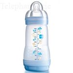 MAM Easy Start Anti-Colique biberon d&eacute;bit 2 260ml Bleu