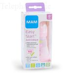 MAM Easy Start Anti-Colique biberon d&eacute;bit 1 160ml Rose