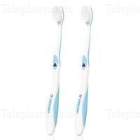 MERIDOL Brosse &agrave; dents Protection Gencives medium x2