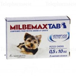 MILBEMAXTab Chiot boite de 2 comprim&eacute;s 