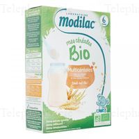 MODILAC Mes c&eacute;r&eacute;ales Bio multic&eacute;r&eacute;ales 250g