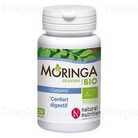 MORINGA OLEIFERA BIO Confort digestif bo&icirc;te de 30 g&eacute;lules