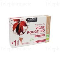 NAT&FORM AMPOULES BIO VIGNE