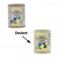 NAT & FORM Ecoresponsable - Huile de bourrache / onagre 120 capsules