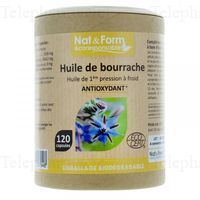 NAT&FORM BOURRACHE BIO+VIT E