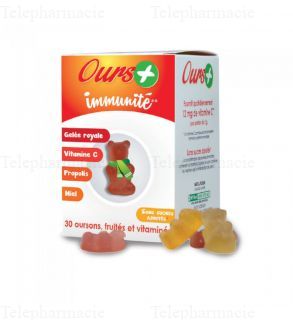 NAT & FORM Junior+ Immunit&eacute; 30 gommes