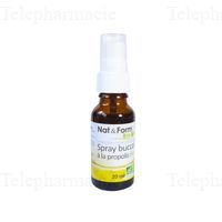 NAT & FORM Spray buccal propolis bio 20ml
