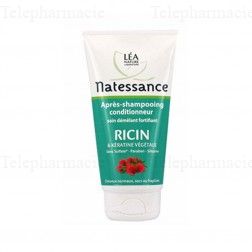 NATESSANCE Apr&egrave;s-shampooing huile de ricin Tube 150ml